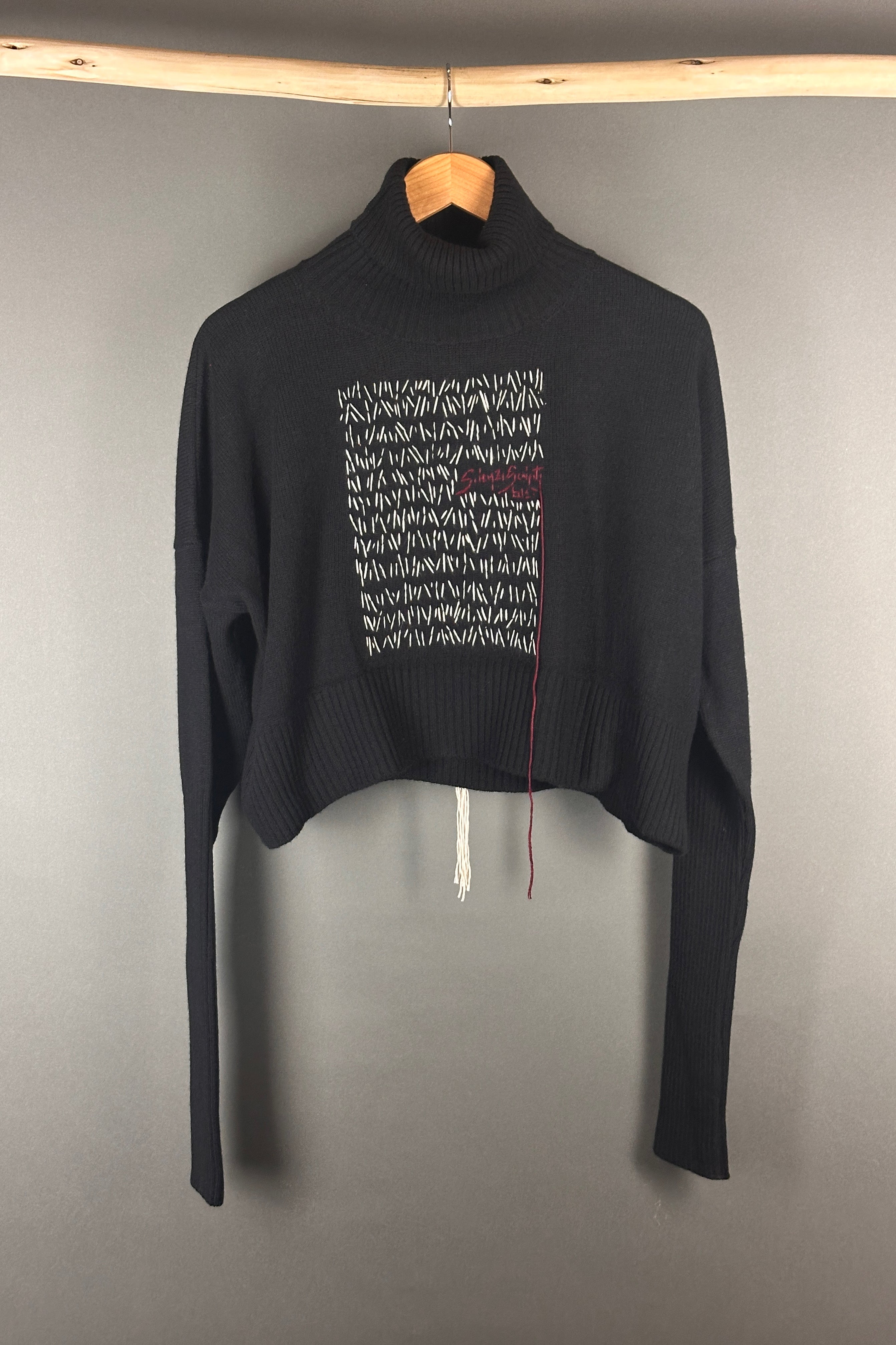 Bl1T crop polo jumper