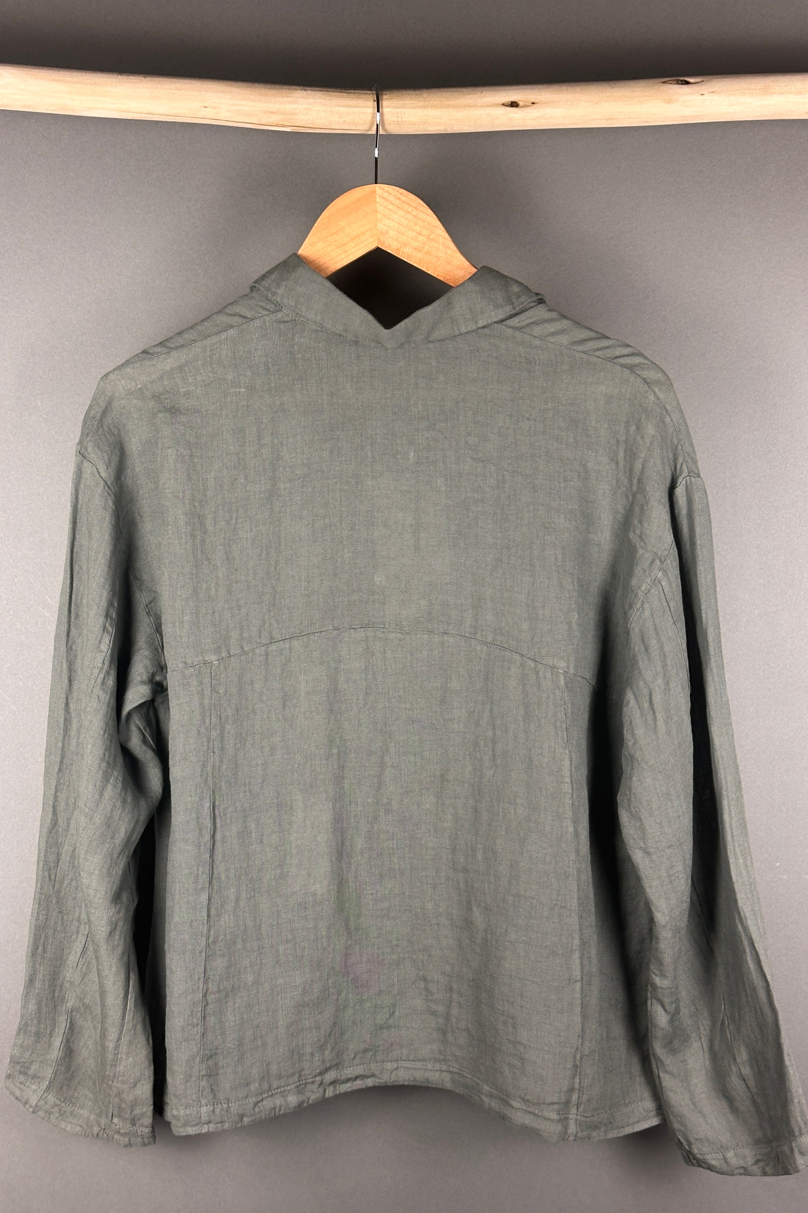 Transit boxy  shirt in green