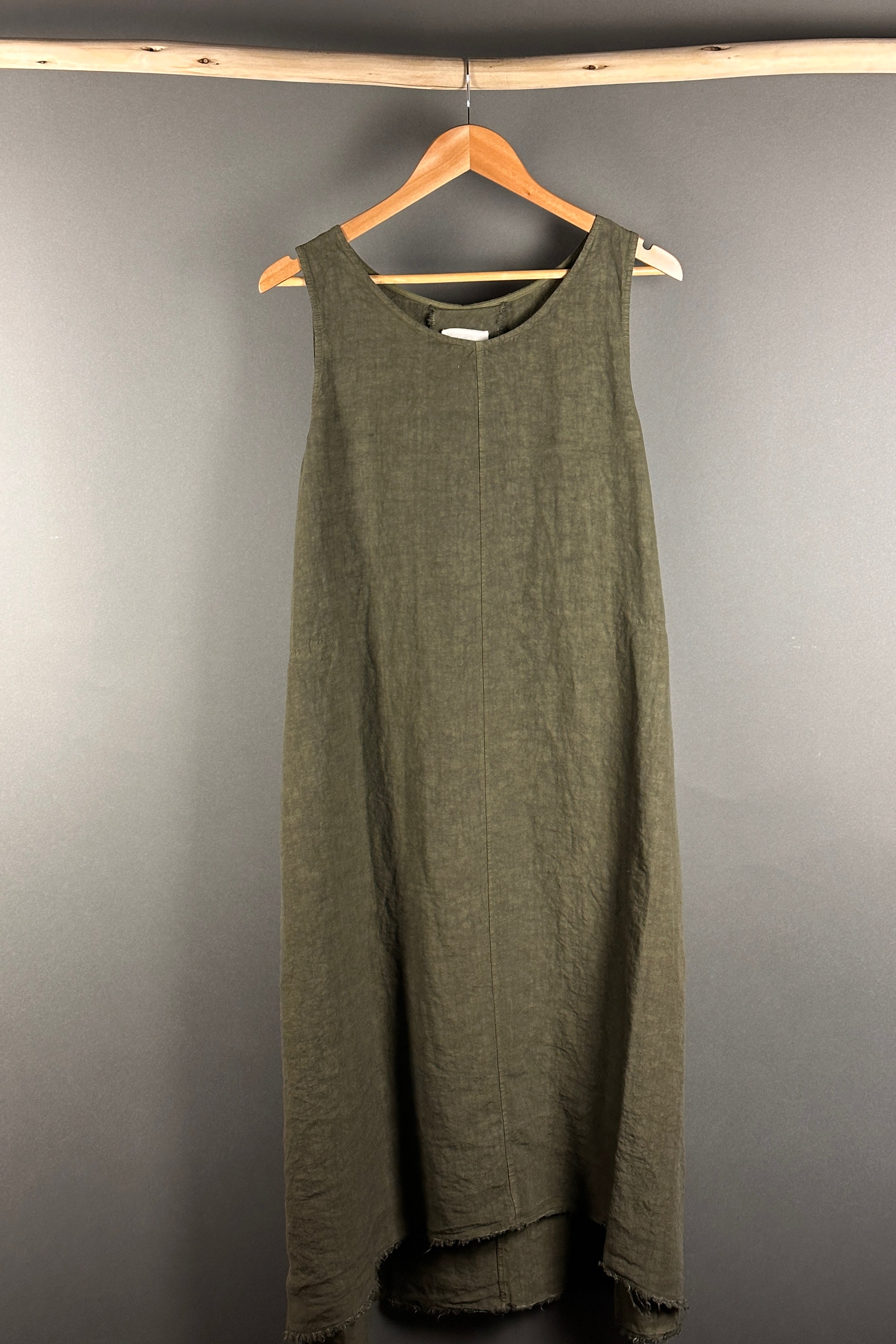 Hannoh Wessel Dress Dorothy in military green