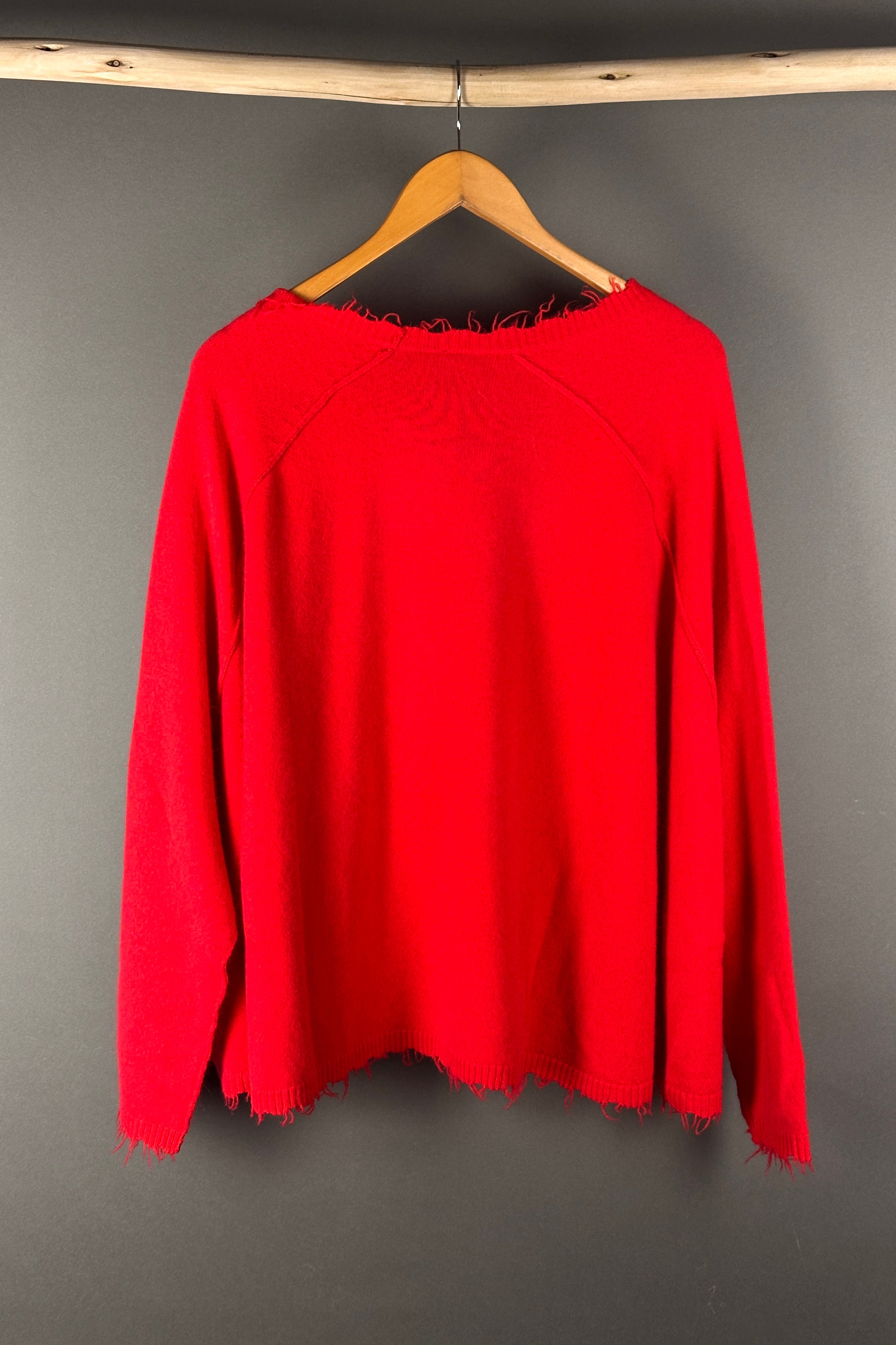 Mainline  Crop jumper in Ketchup