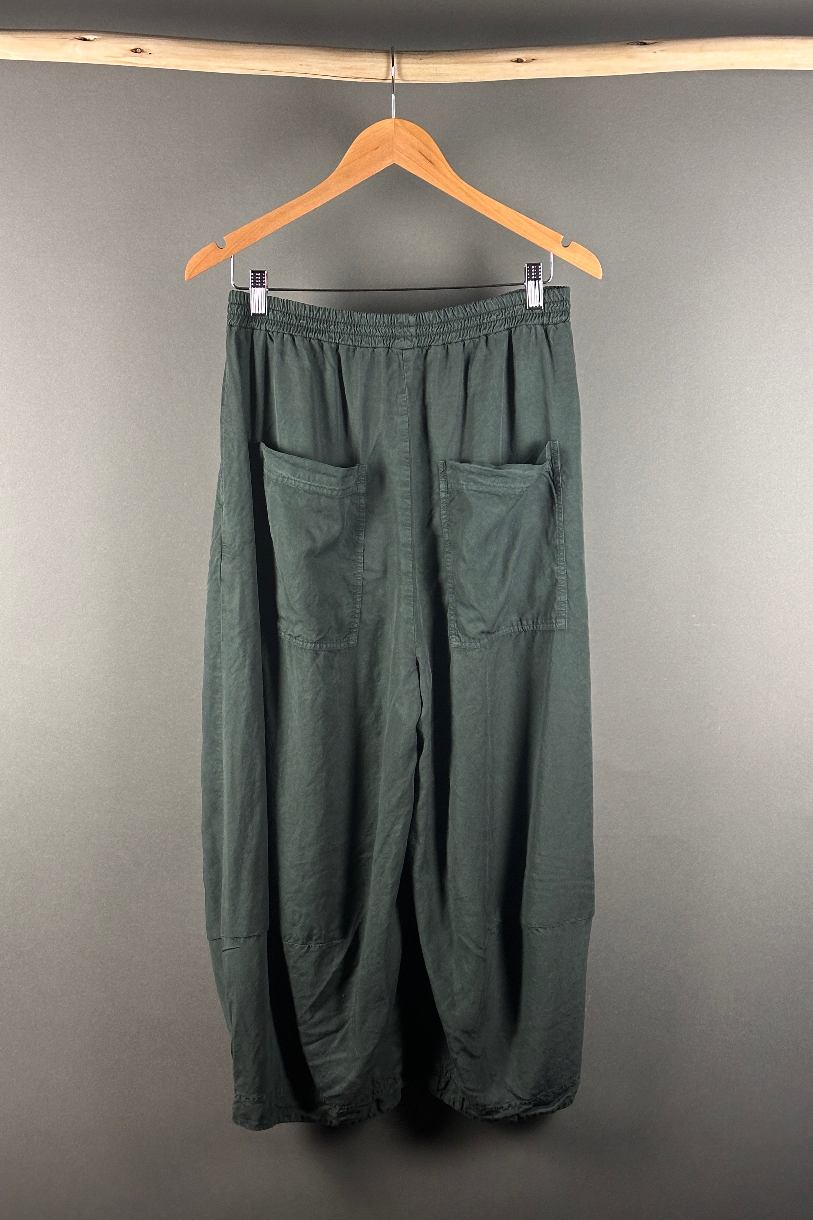 Black Label  pants in colour in Tree