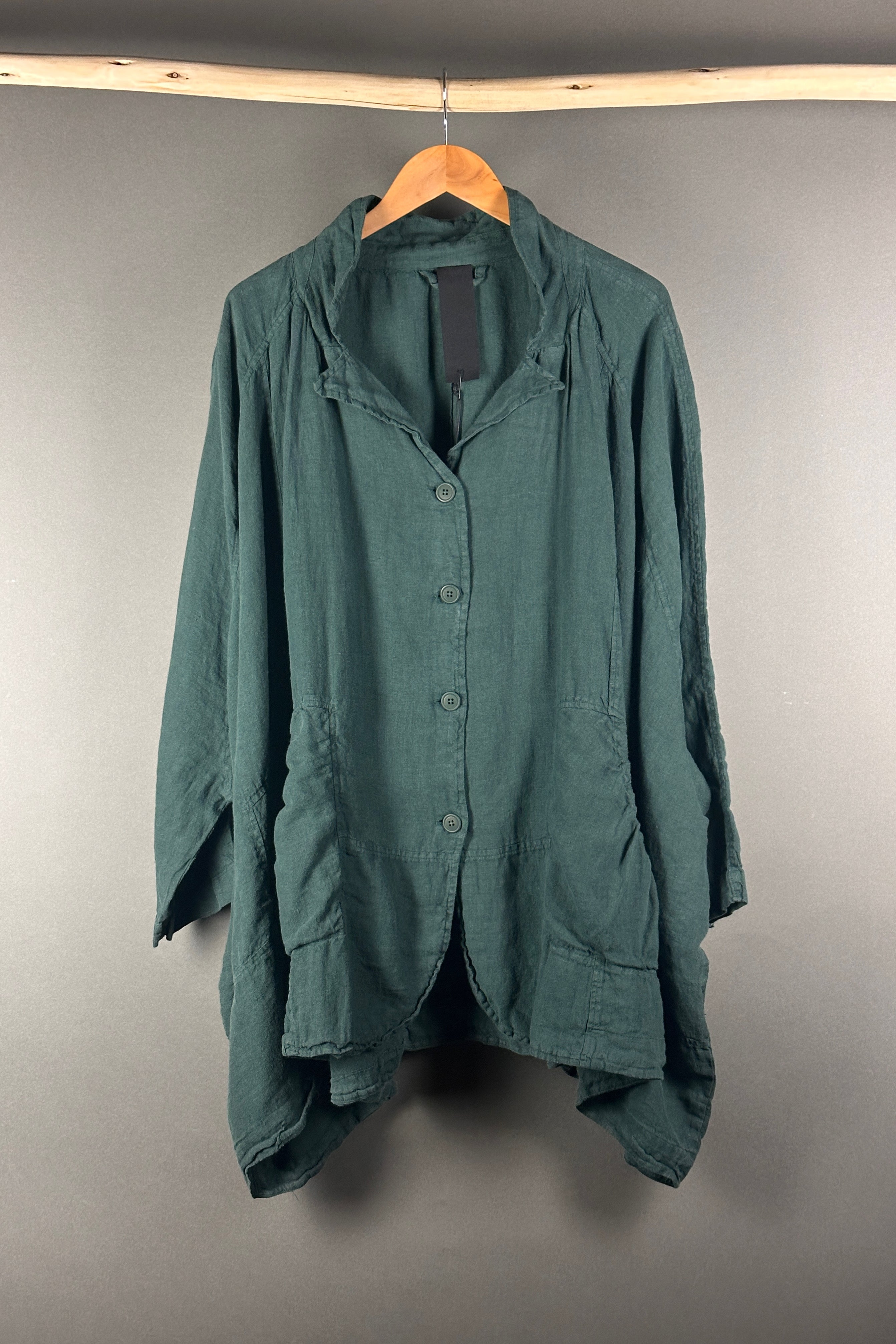 Black Label wide jacket in tree 3541102 420