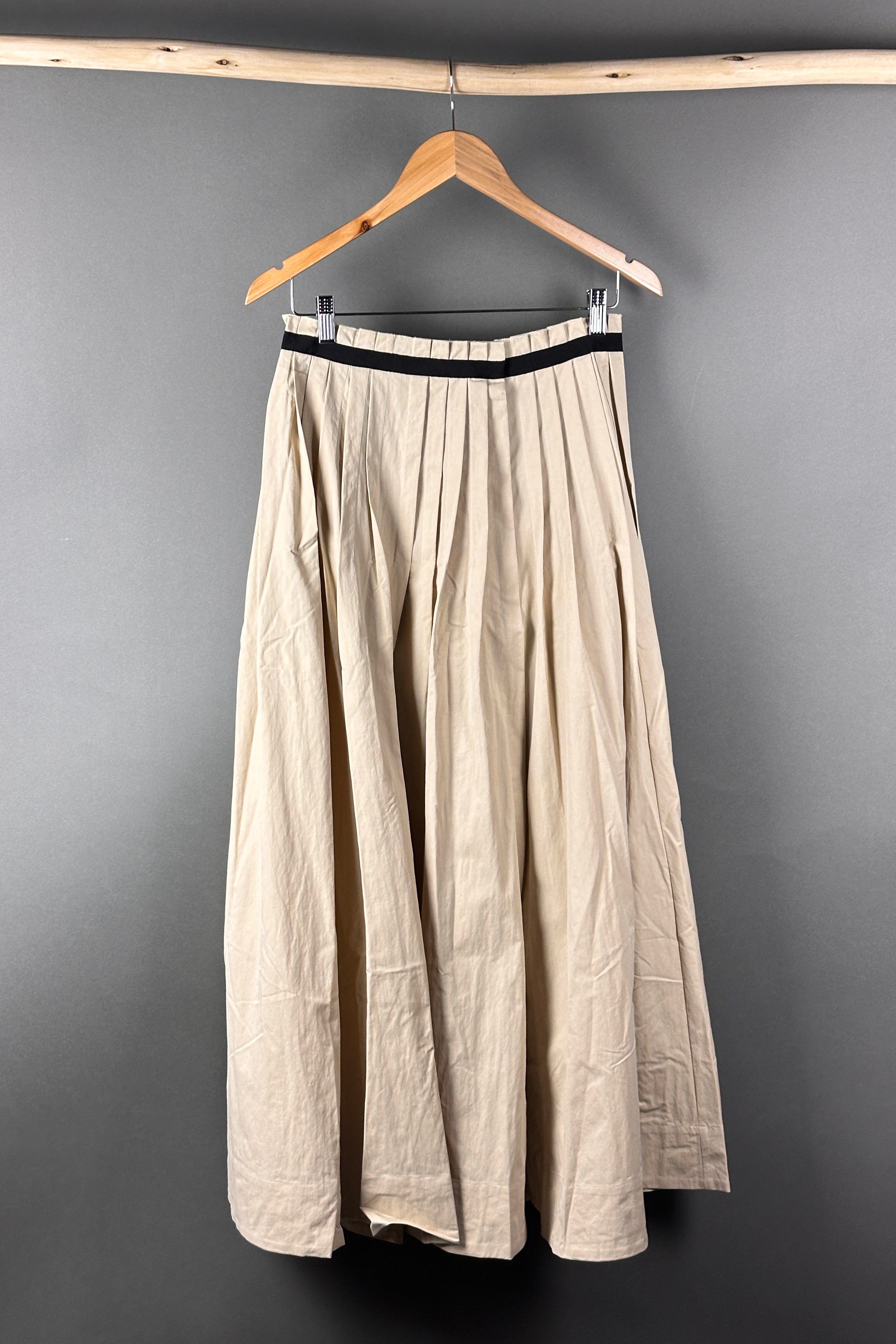 Rabens Saloner full skirt in Sand