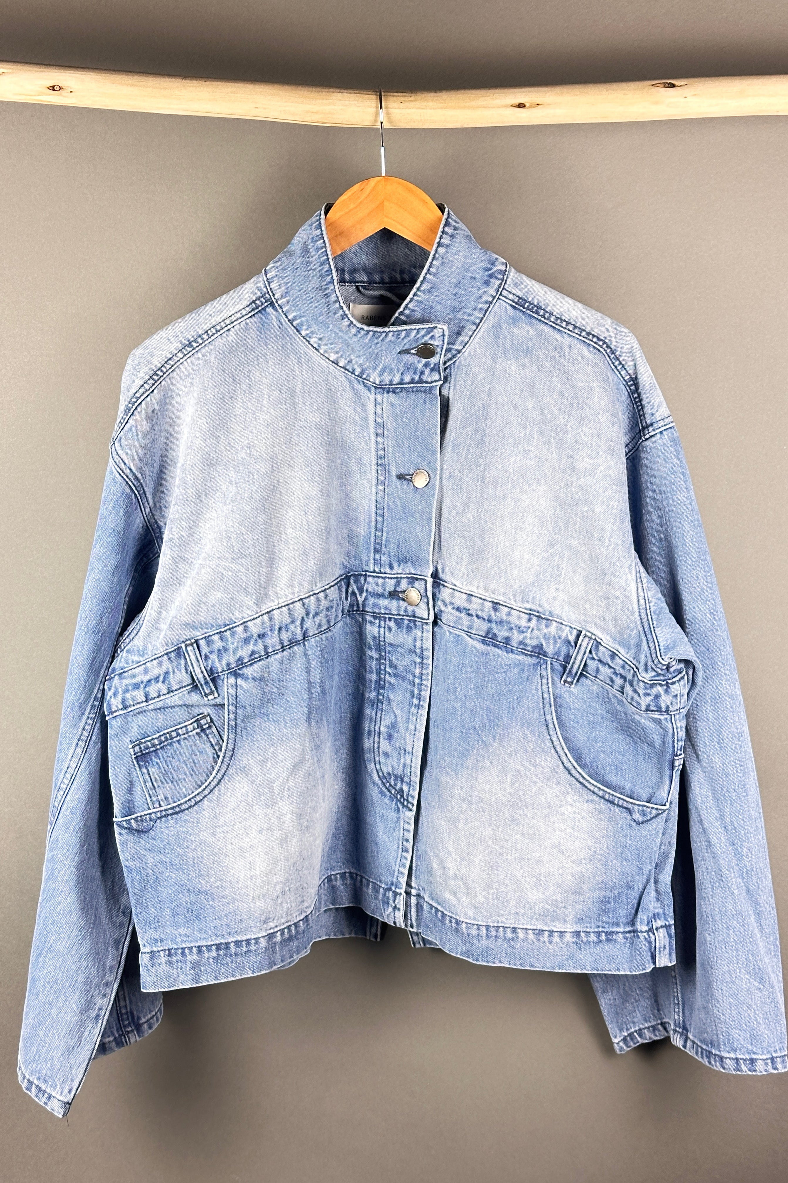 Rabens Saloner light washed denim Jacket