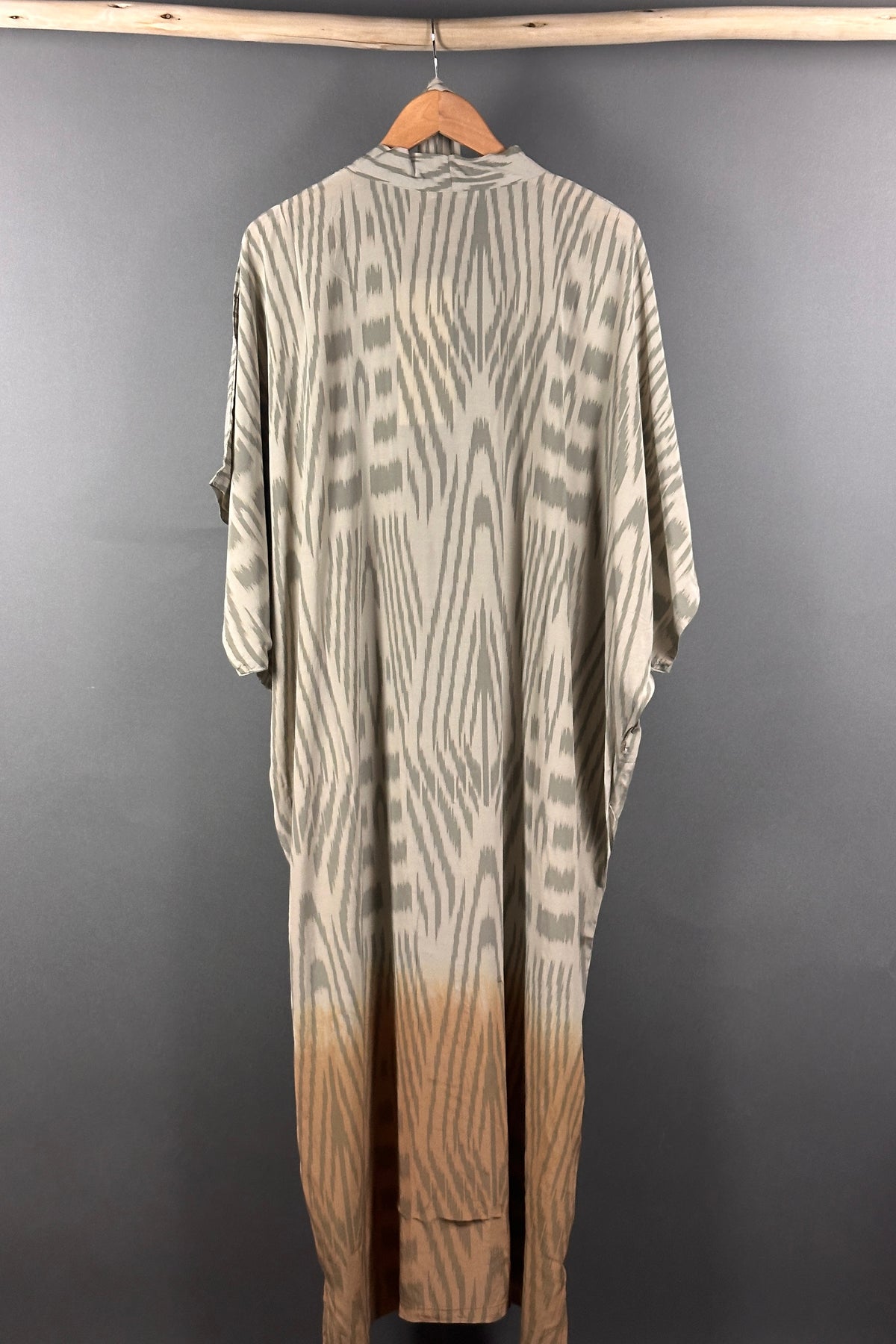 Rabens Saloner rainbow Ikat Kimono dress Alesandra