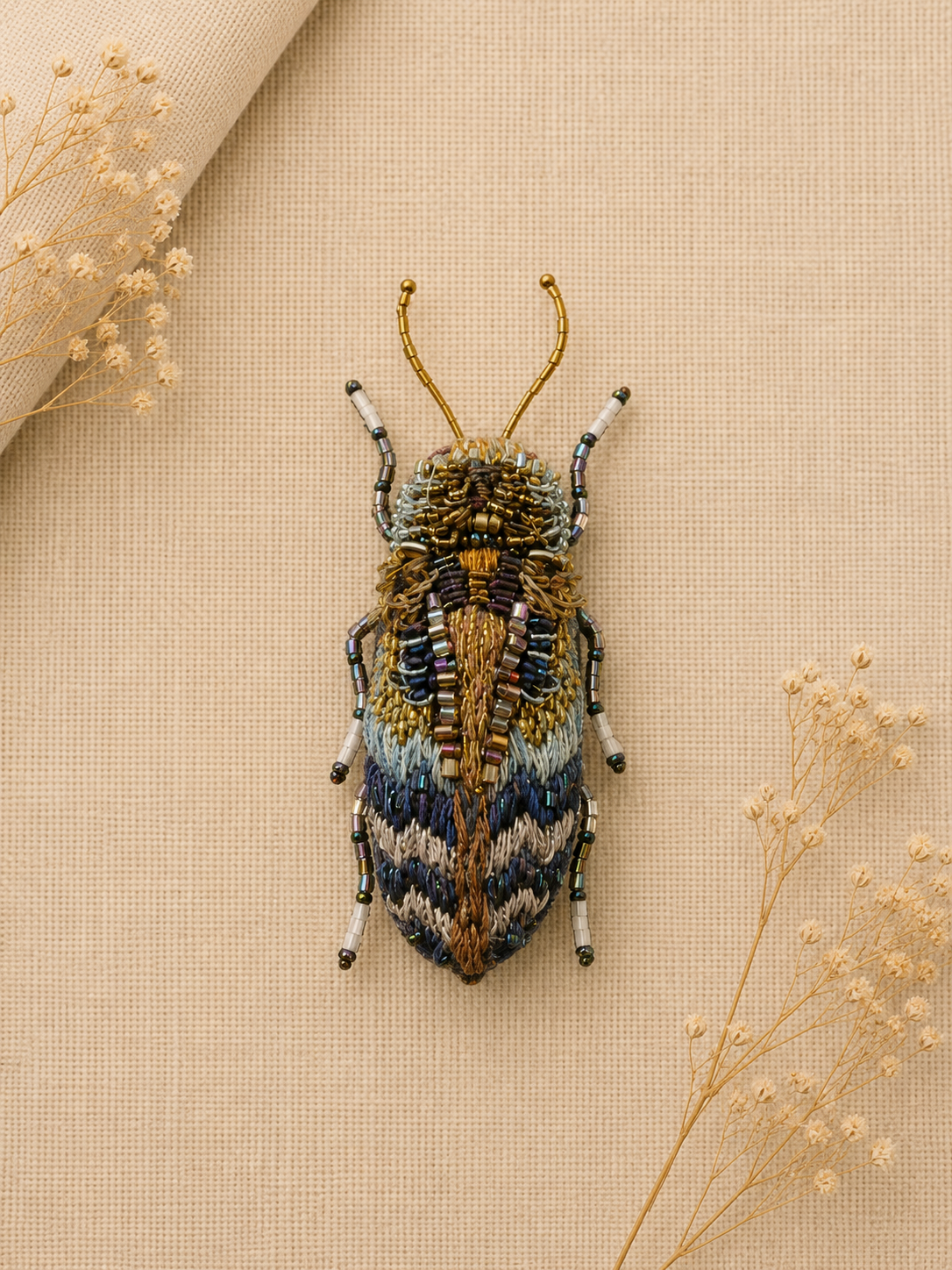 Trovelore Florentinus Beetle Brooch