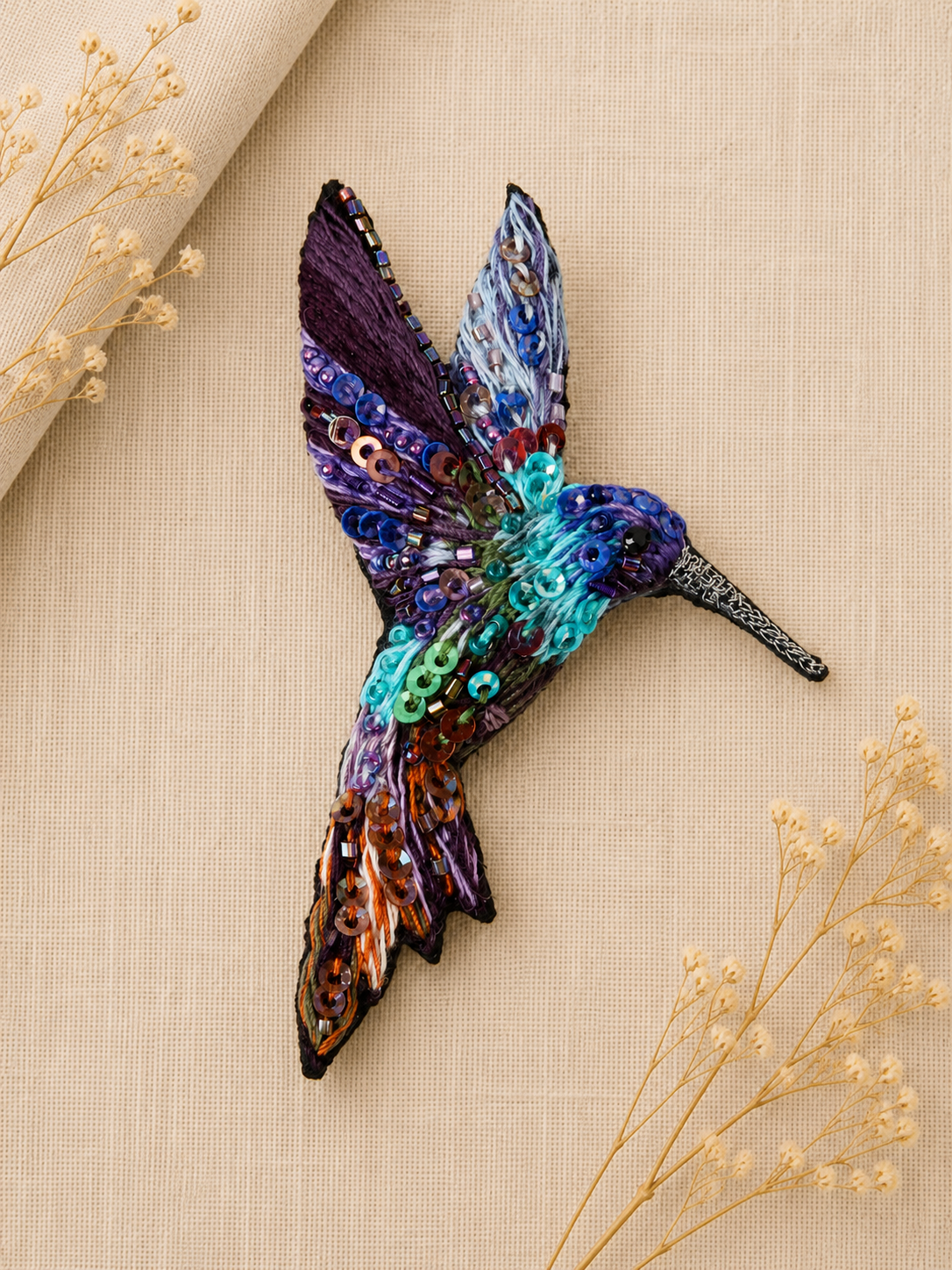 Trovelore Colibri Hummingbird Brooch